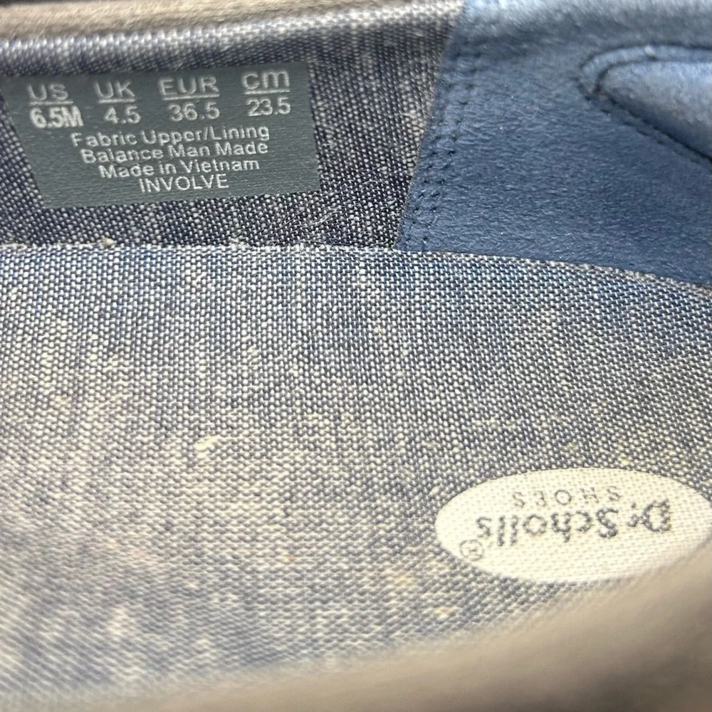 •Dr Scholls Sustainable Comfort Slip On Loafer Sz 6.5 Gray, lug sole